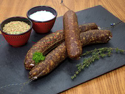 Saucisson fumé de bœuf