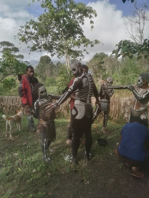 Asaro Mudmen Village