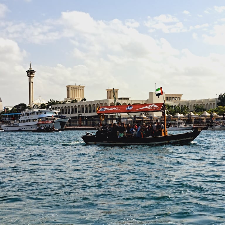 Abra Ride on Dubai Creek