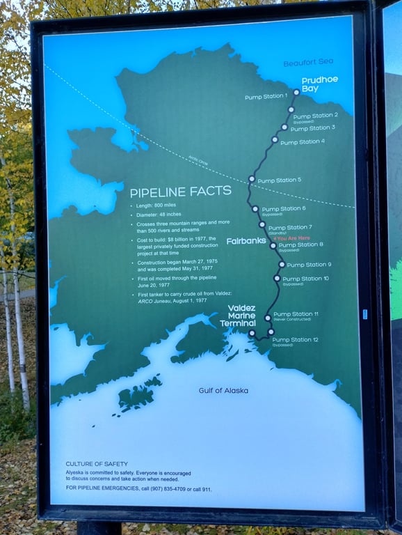 Trans-Alaska Pipeline viewpoint
