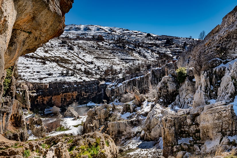 Baatara Gorge Waterfall