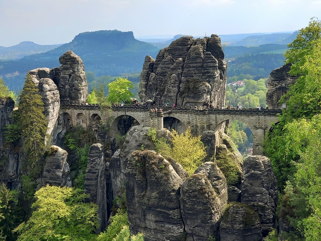 Bastei Bridge, Elbe Sandstone