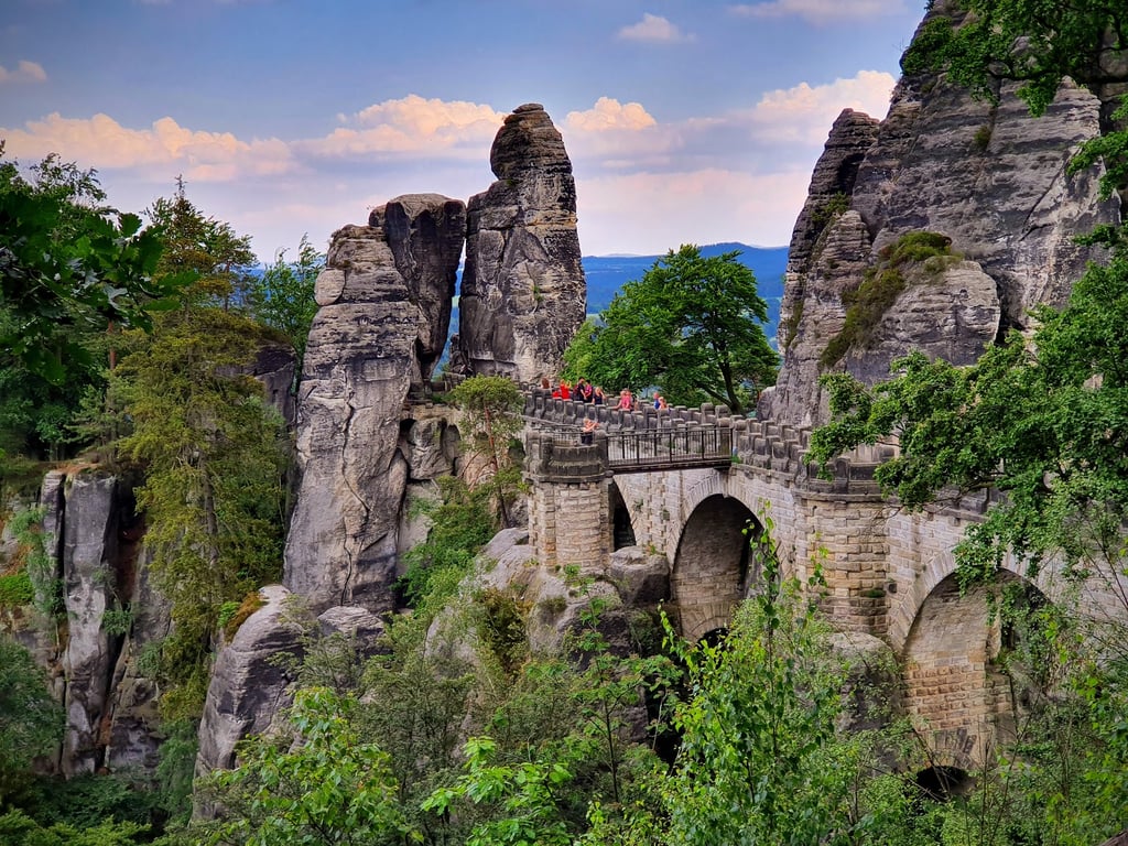 Bastei Bridge, Elbe Sandstone