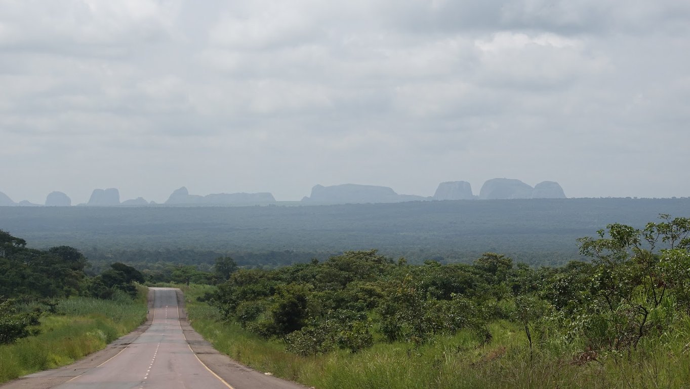 Black Rocks of Pungo Andongo