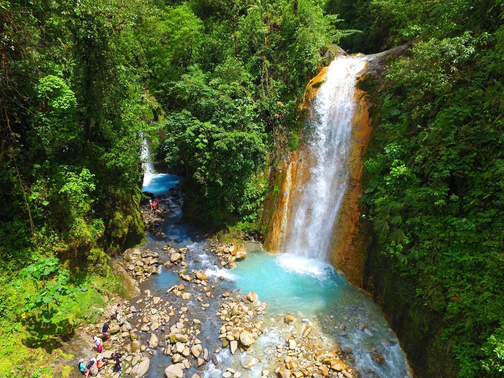 Blue Falls of Costa Rica
