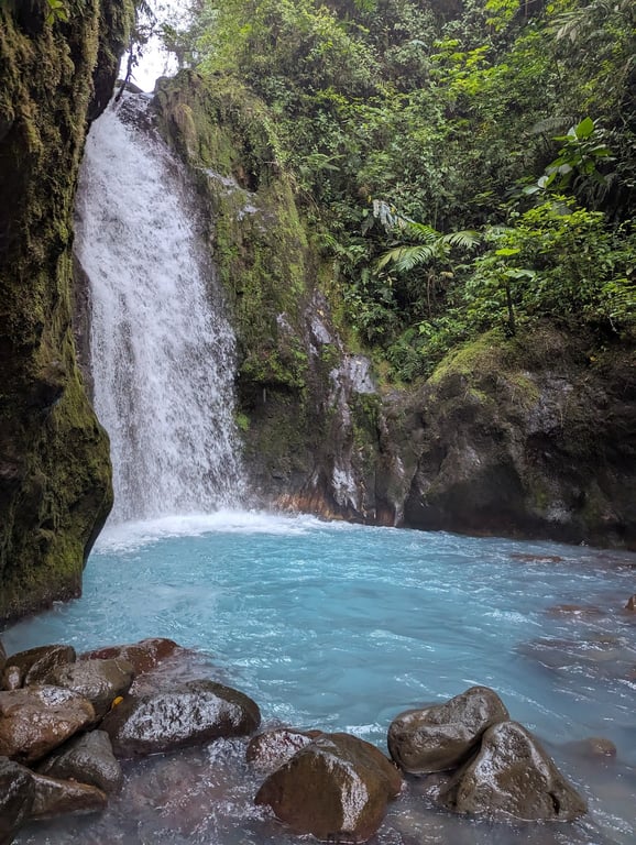 Blue Falls of Costa Rica