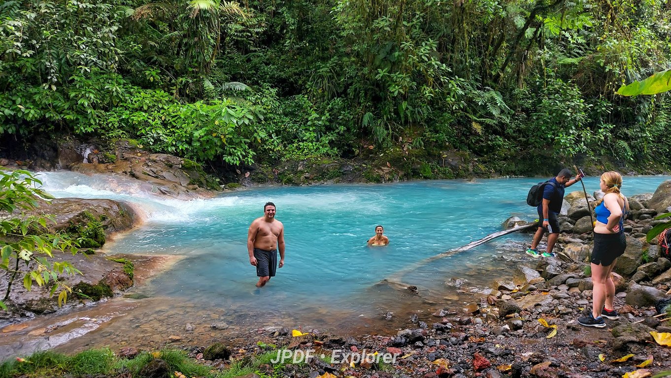 Blue Falls of Costa Rica
