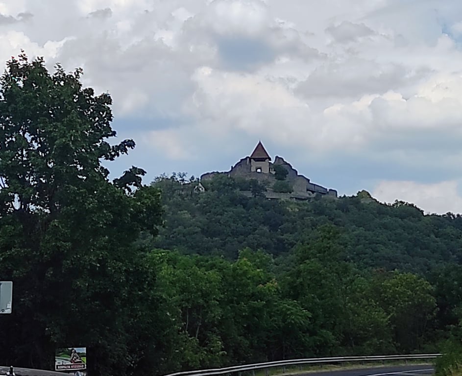 Danube Bend View to Visegrád