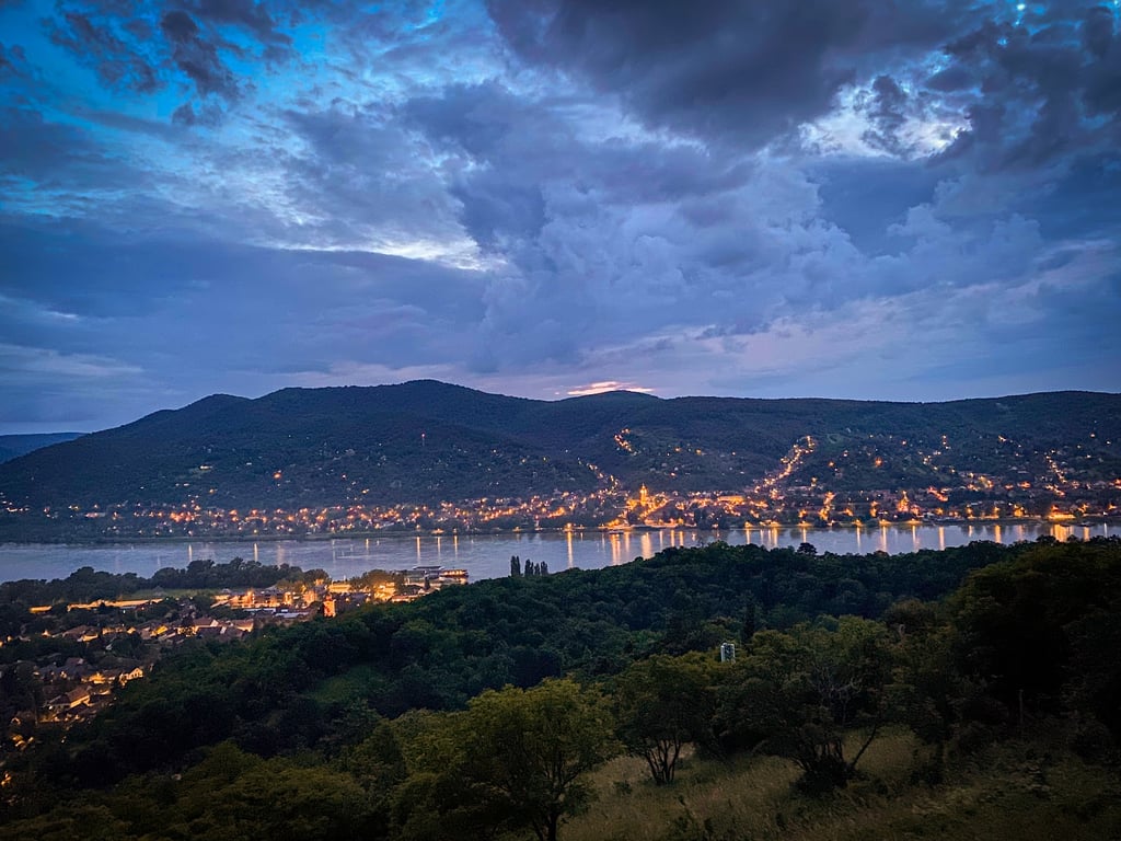 Danube Bend View to Visegrád