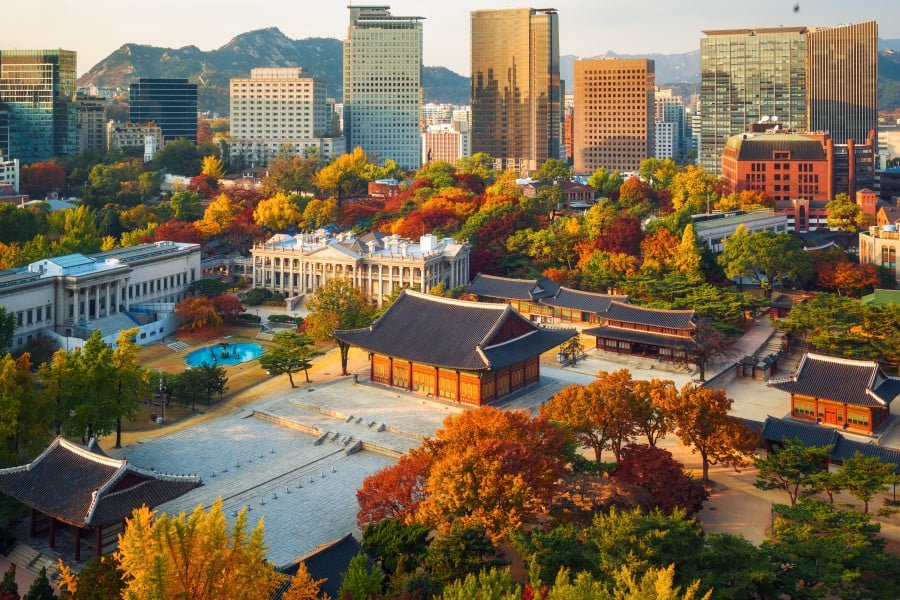 Deoksugung Palace & Stonewall Walkway