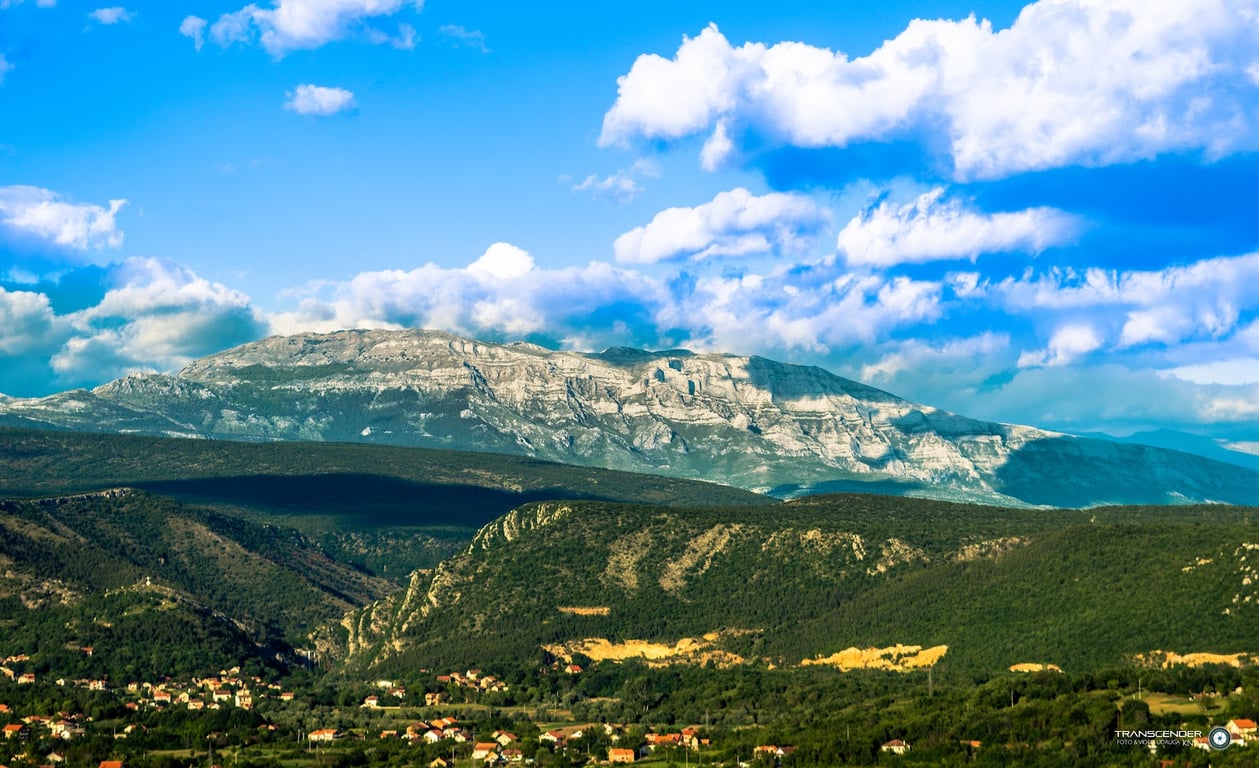 Dinara Mountain Reflection