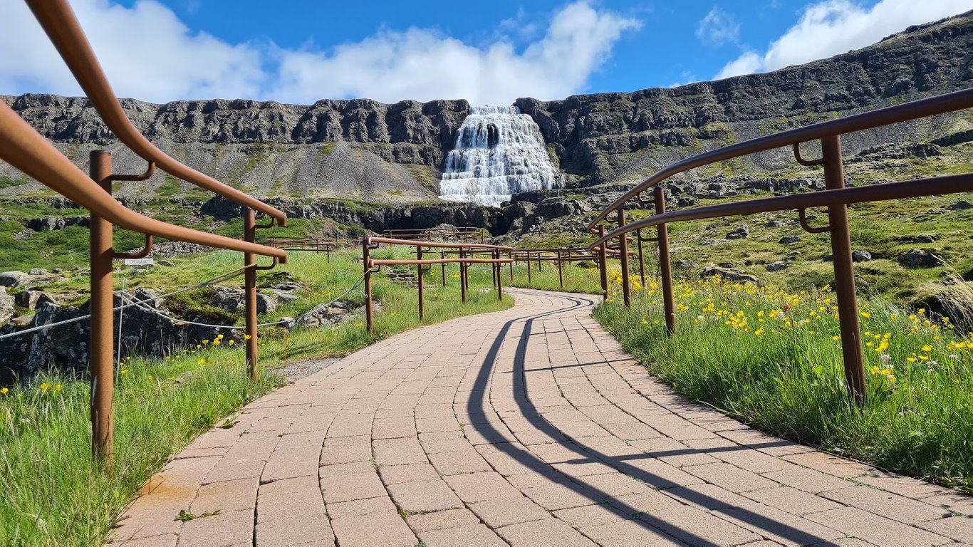 Dynjandi Waterfall