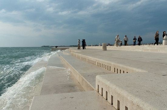 Sea Organ Wave-Music Steps