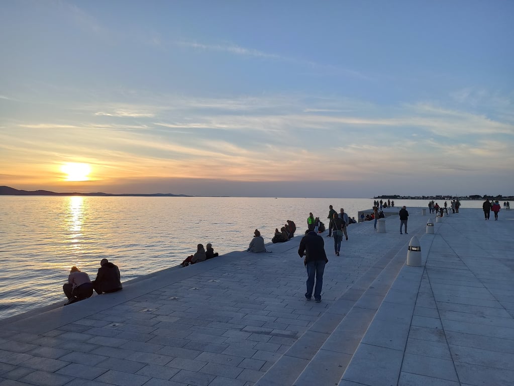 Sea Organ Wave-Music Steps