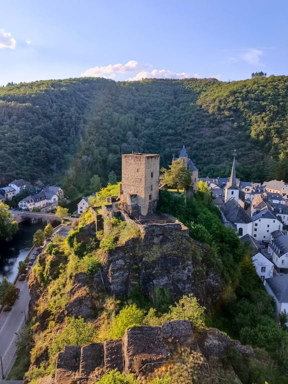 Esch-sur-Sûre Castle & Upper Sûre Lake