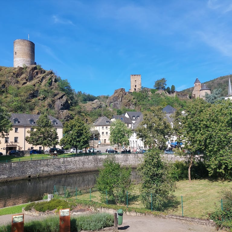 Esch-sur-Sûre Castle & Upper Sûre Lake