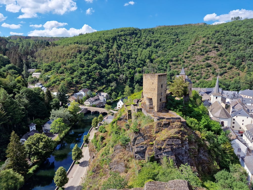 Esch-sur-Sûre Castle & Upper Sûre Lake