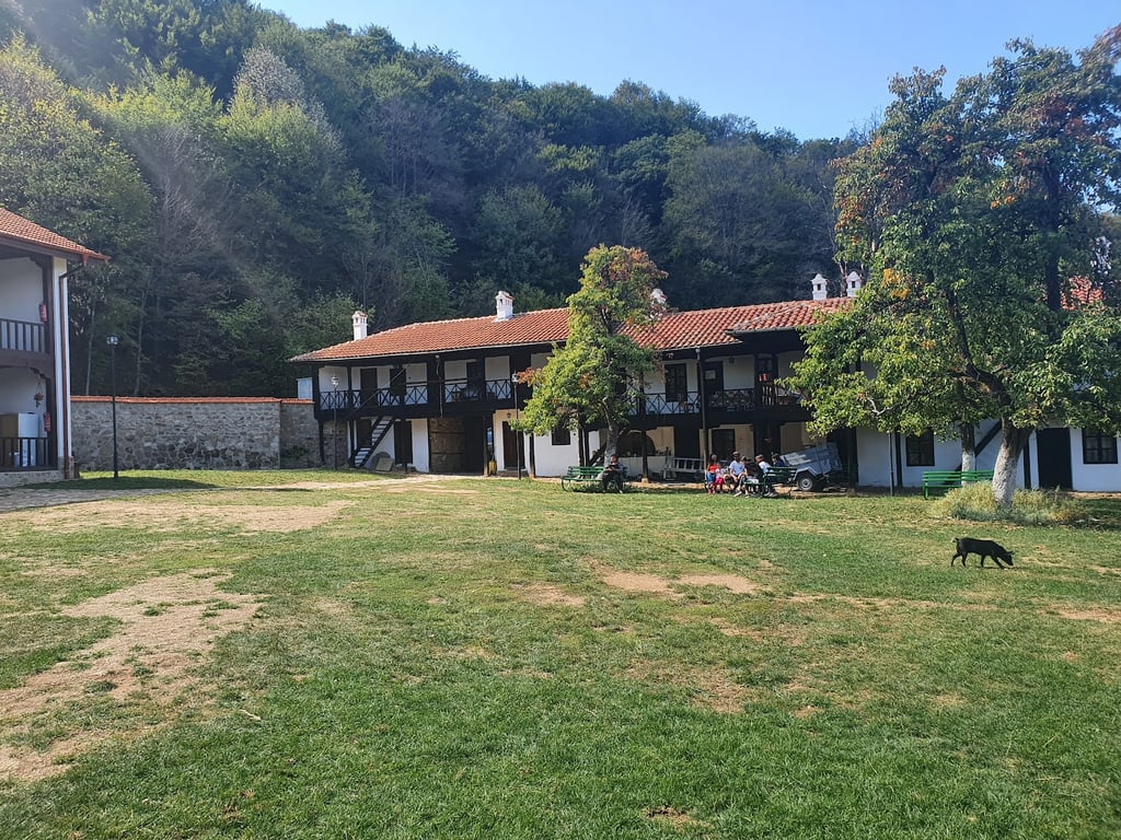 Etropole Monastery & Waterfall