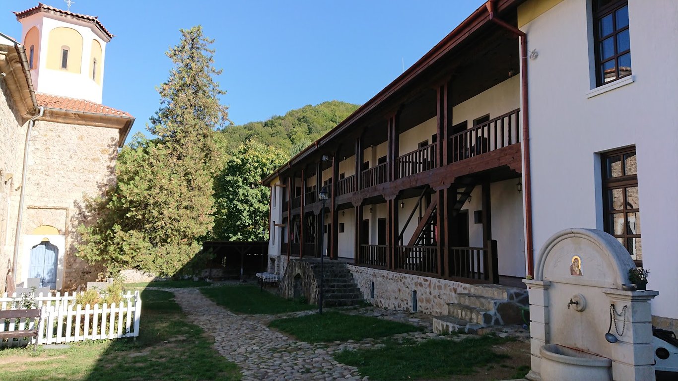 Etropole Monastery & Waterfall