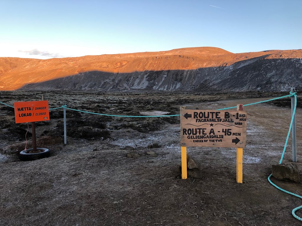 Fagradalsfjall Volcano Site