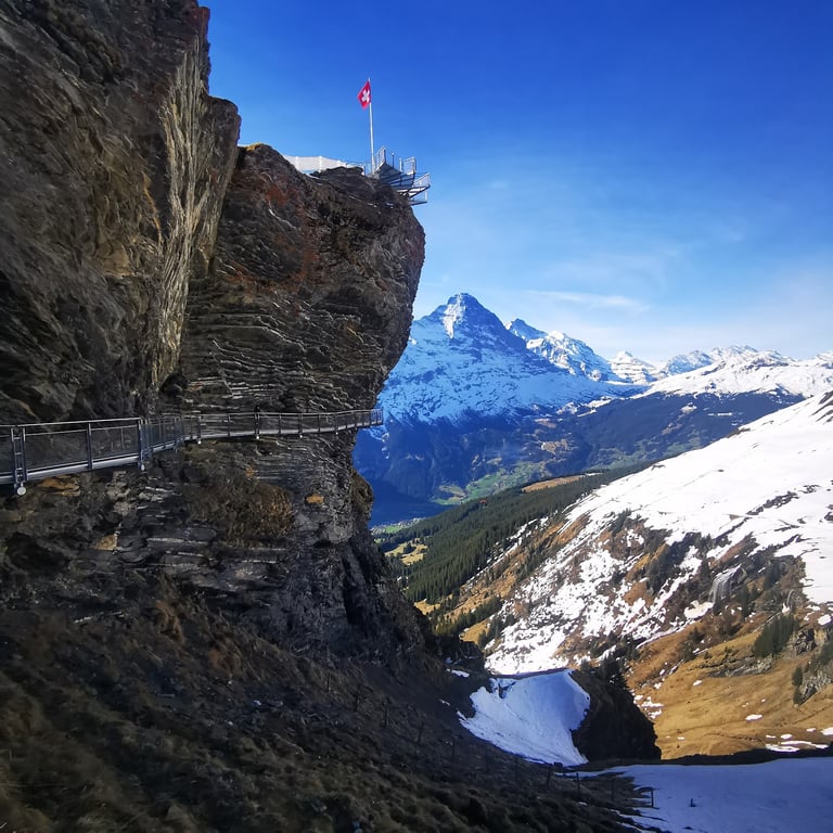 First Cliff Walk & Bachalpsee