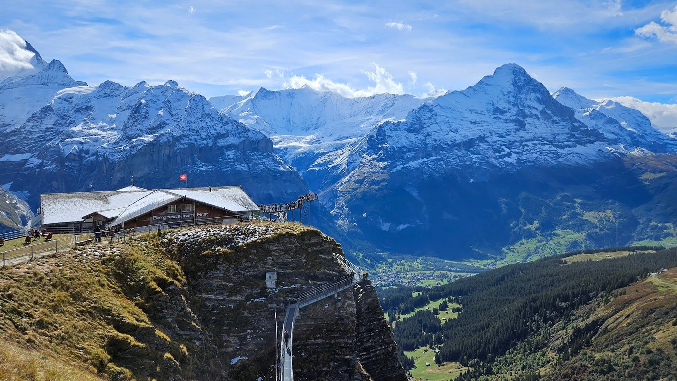 First Cliff Walk & Bachalpsee