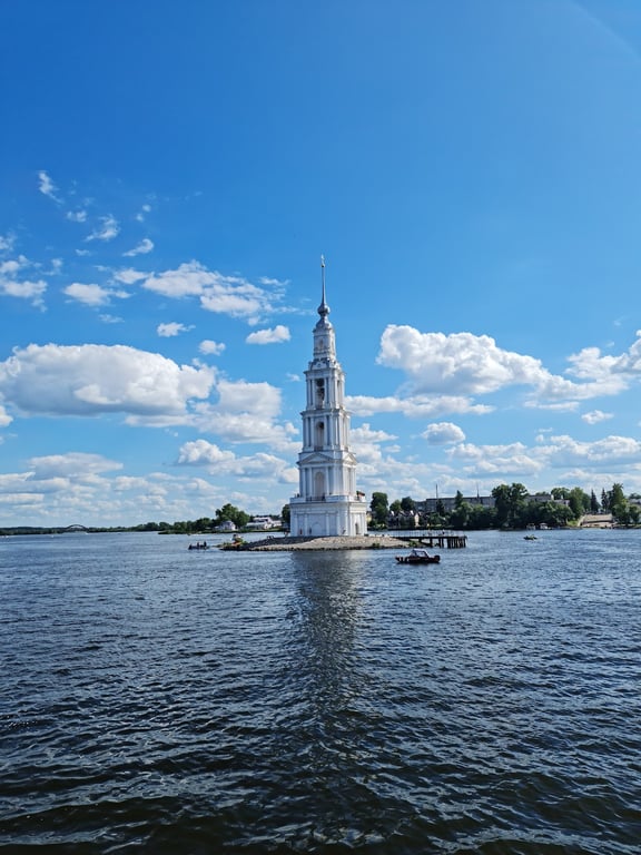 Flooded Belfry of Kalyazin