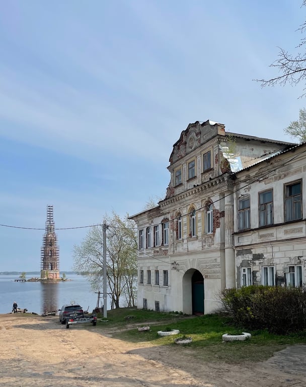Flooded Belfry of Kalyazin