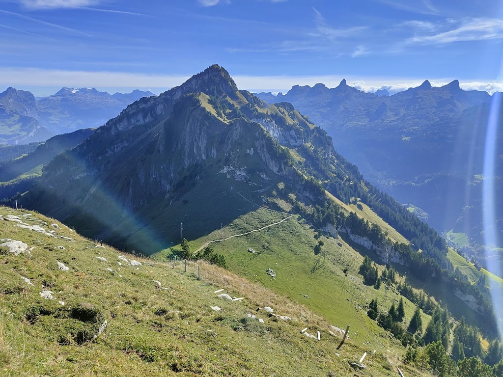 Fronalpstock Ridge Panorama
