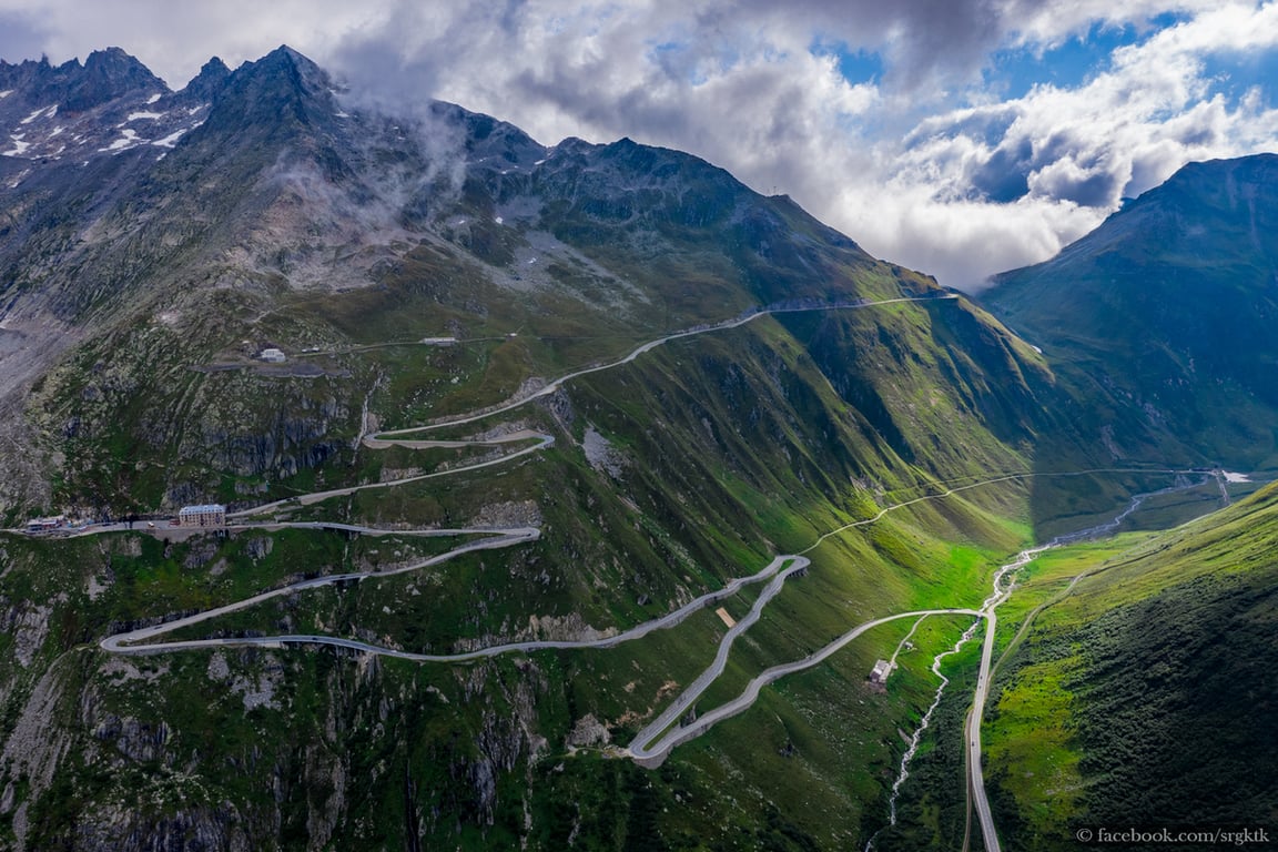 Furka Pass & Rhone Glacier