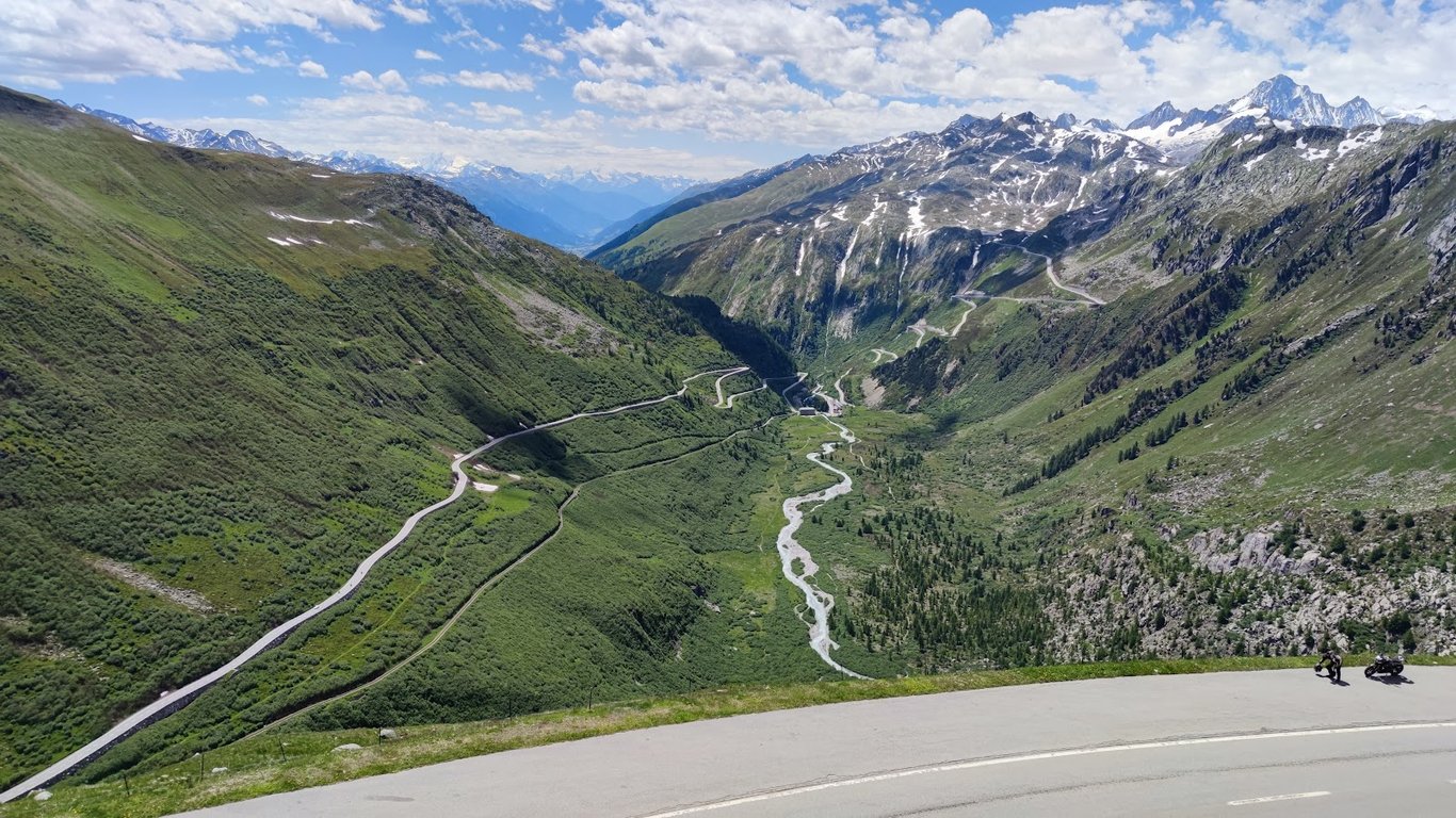 Furka Pass & Rhone Glacier