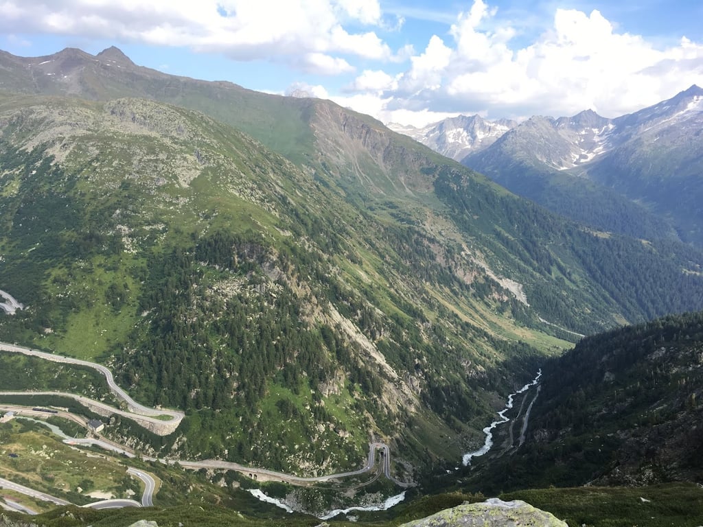 Furka Pass & Rhone Glacier