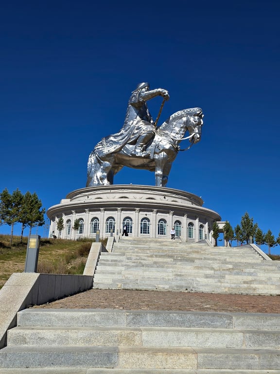 Genghis Khan Equestrian Statue