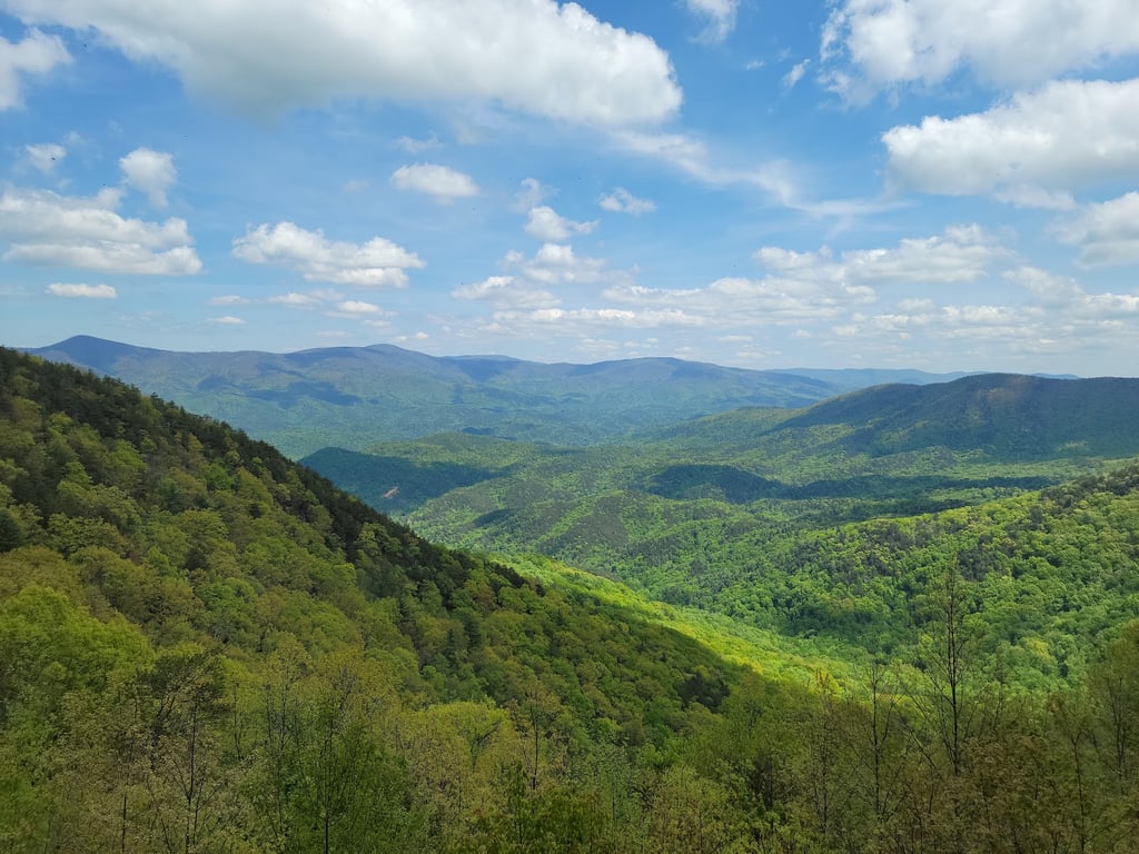 Fort Mountain State Park Overlook
