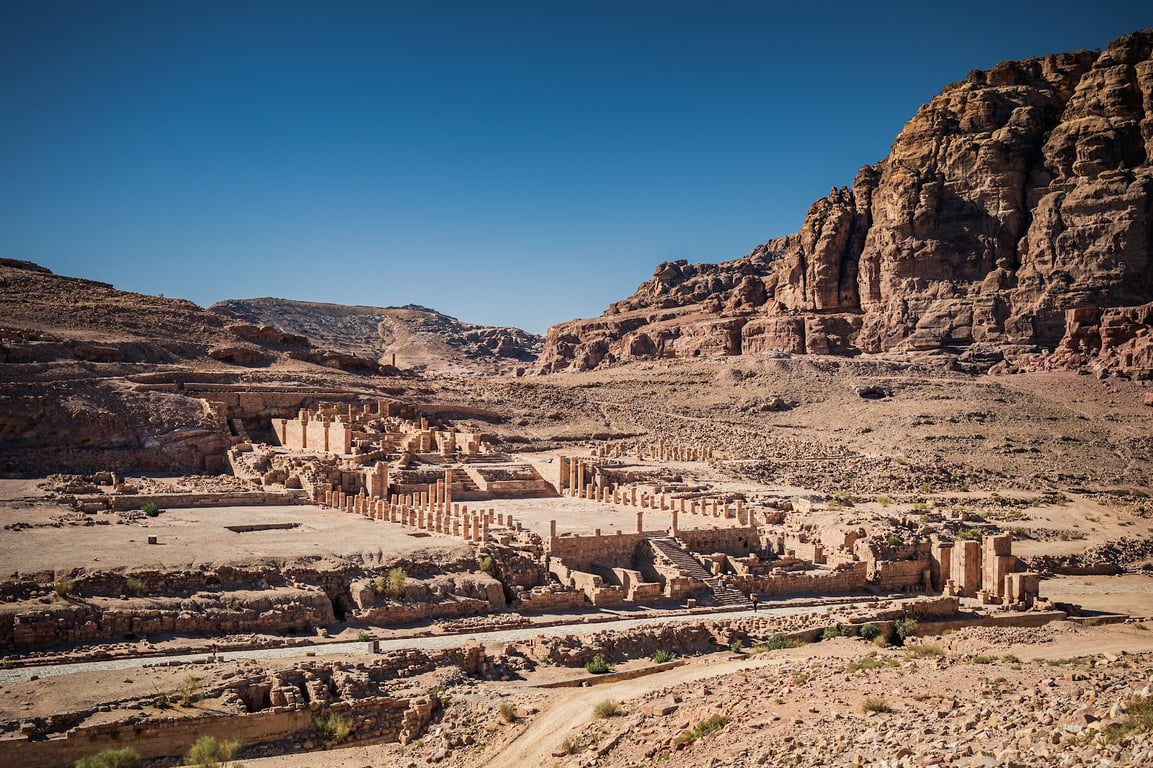 Great Temple ruins site