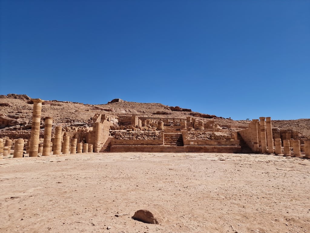 Great Temple ruins site
