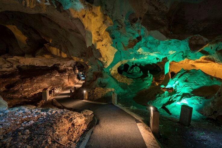 Green Grotto Caves