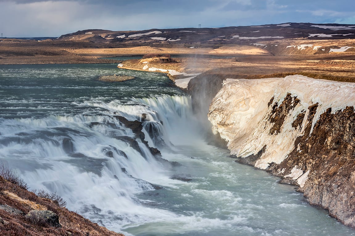 Gullfoss Waterfall