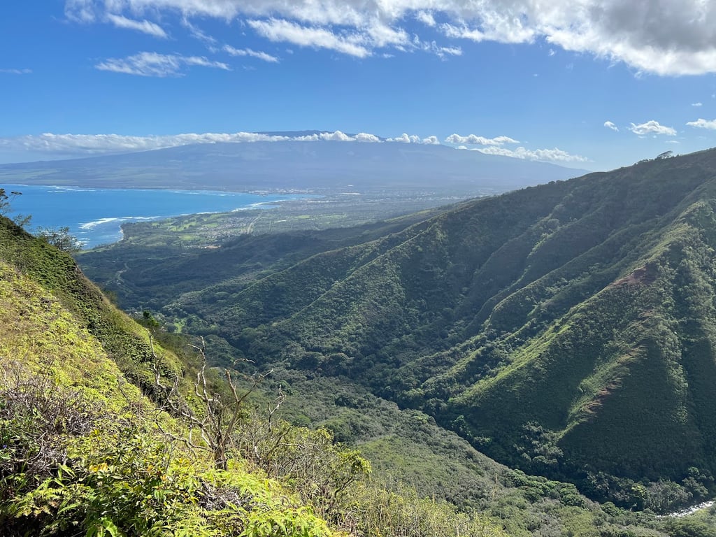 Waihee Ridge Trail View