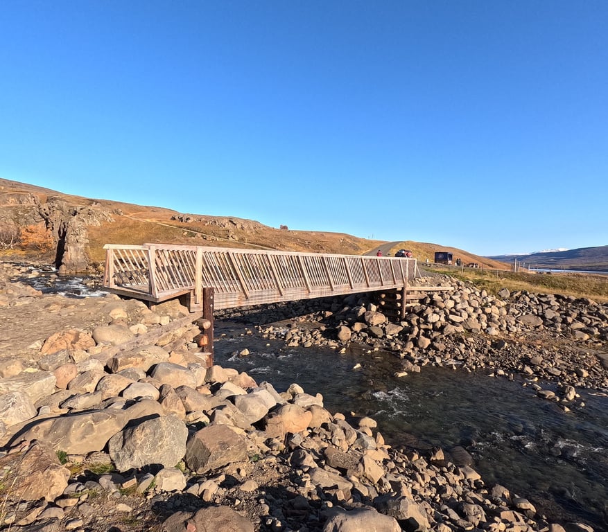 Hengifoss Waterfall