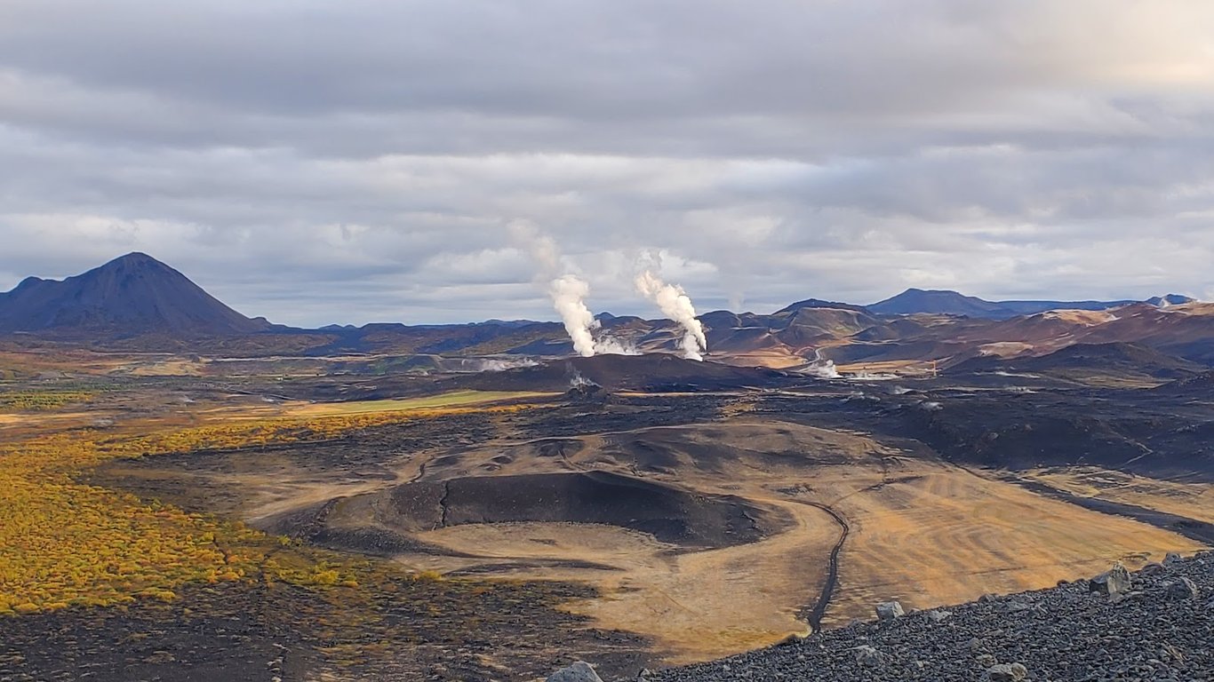 Hverfjall Crater