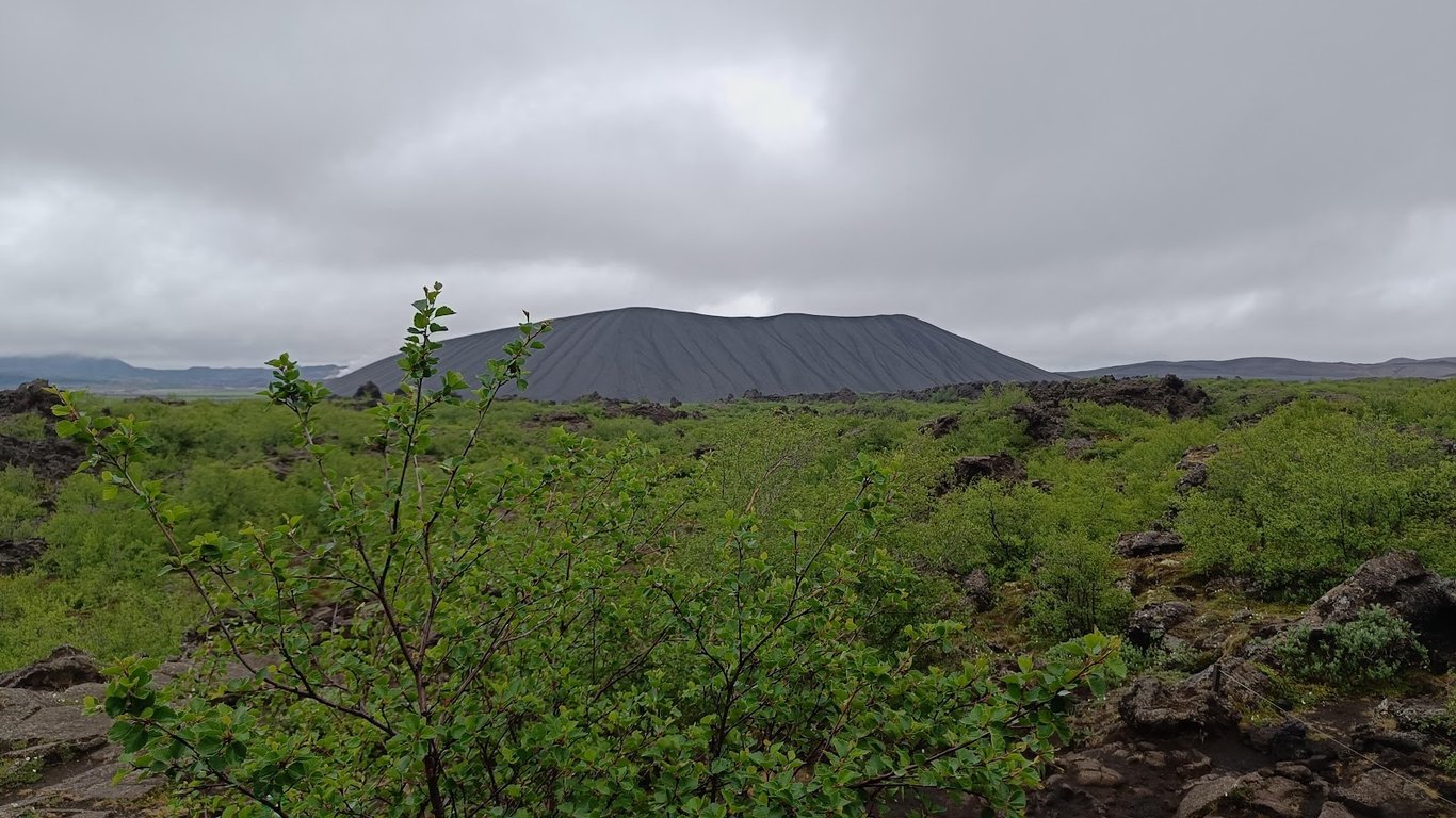 Hverfjall Crater