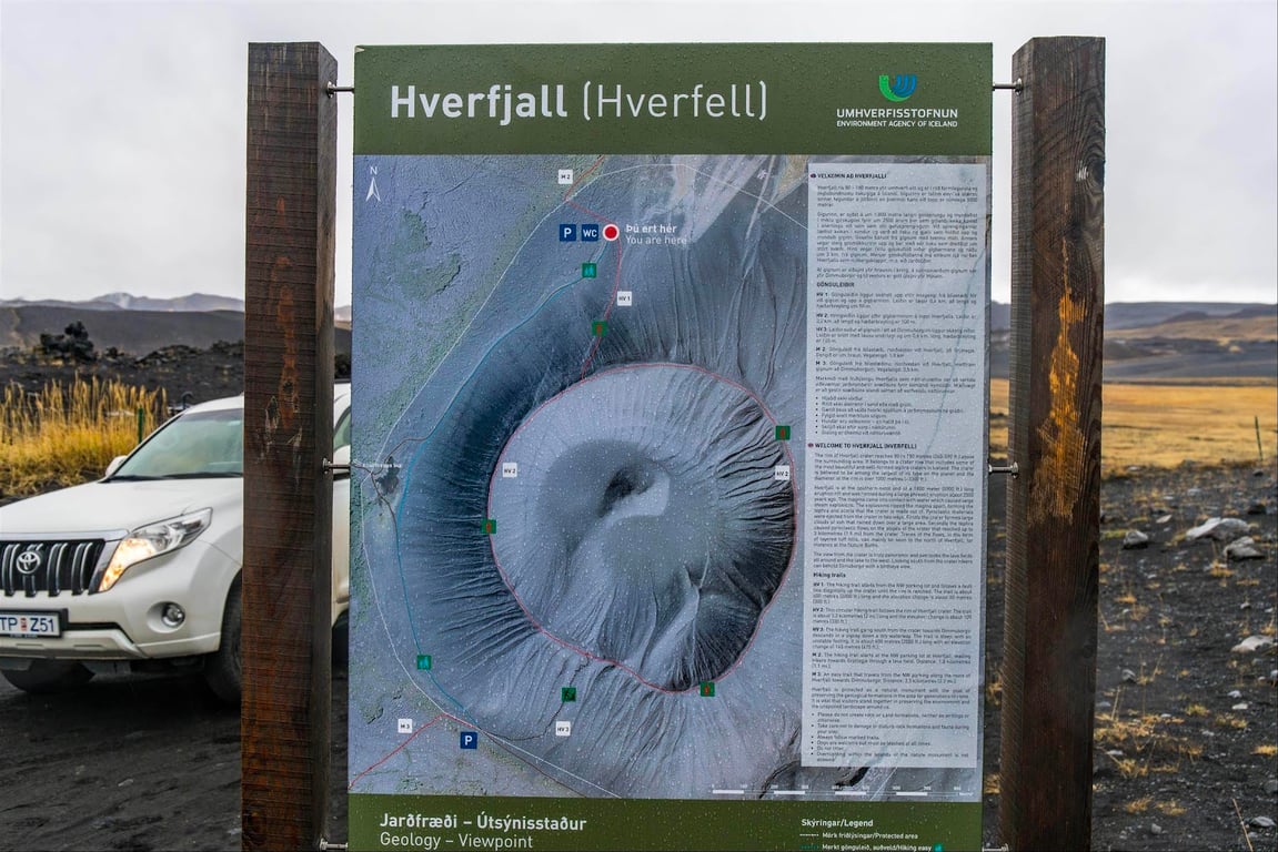 Hverfjall Crater