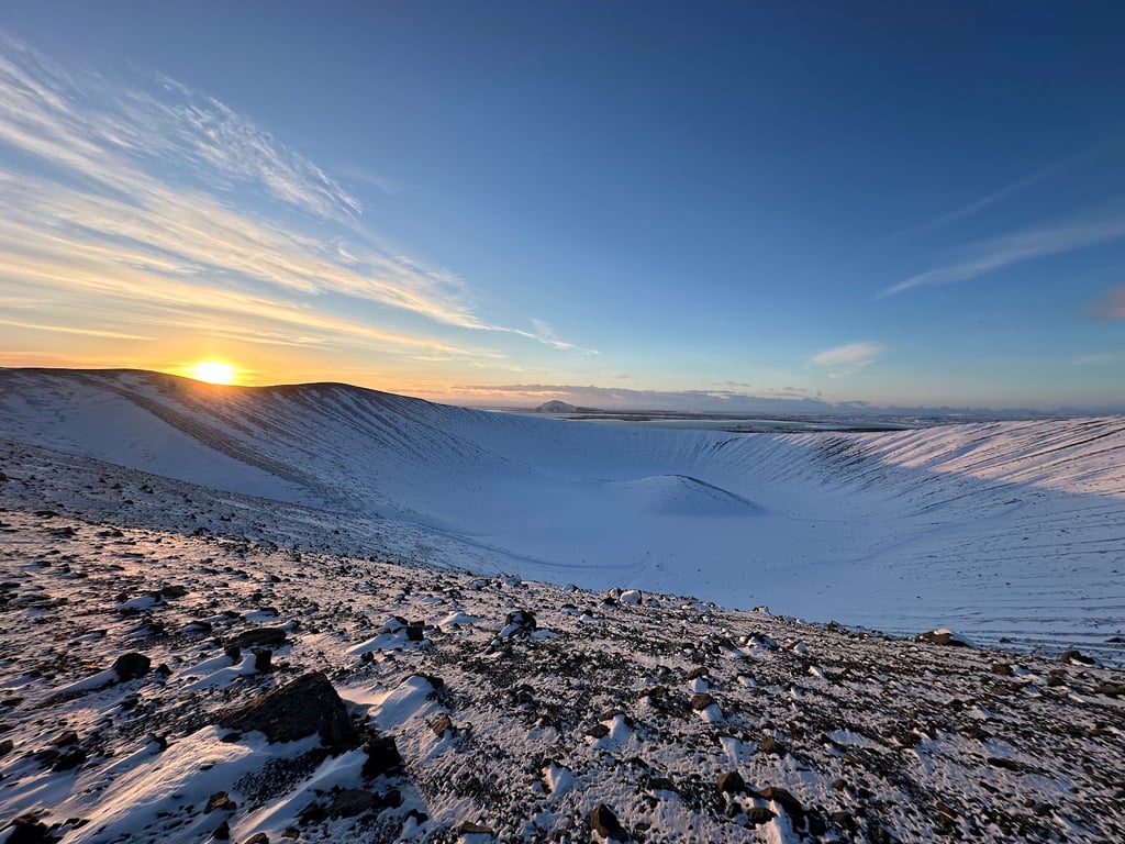Hverfjall Crater