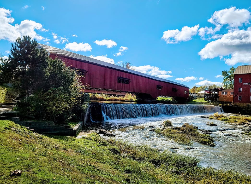 Bridgeton Covered Bridge & Mill