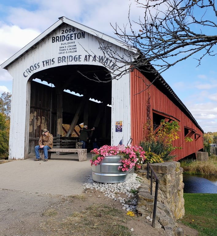 Bridgeton Covered Bridge & Mill