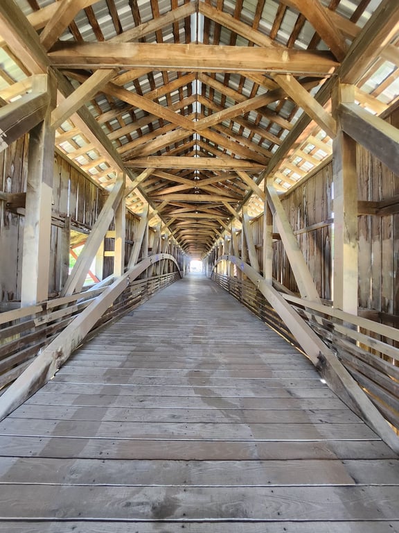 Bridgeton Covered Bridge & Mill