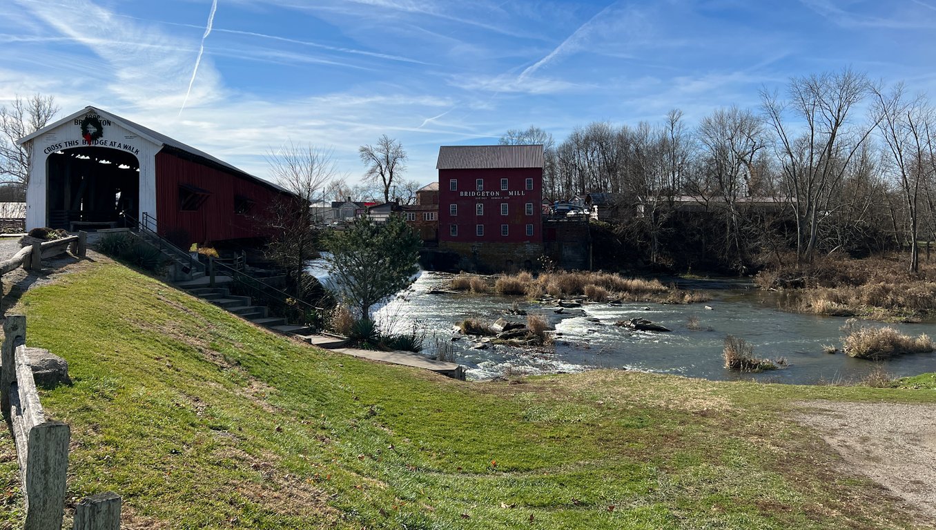 Bridgeton Covered Bridge & Mill