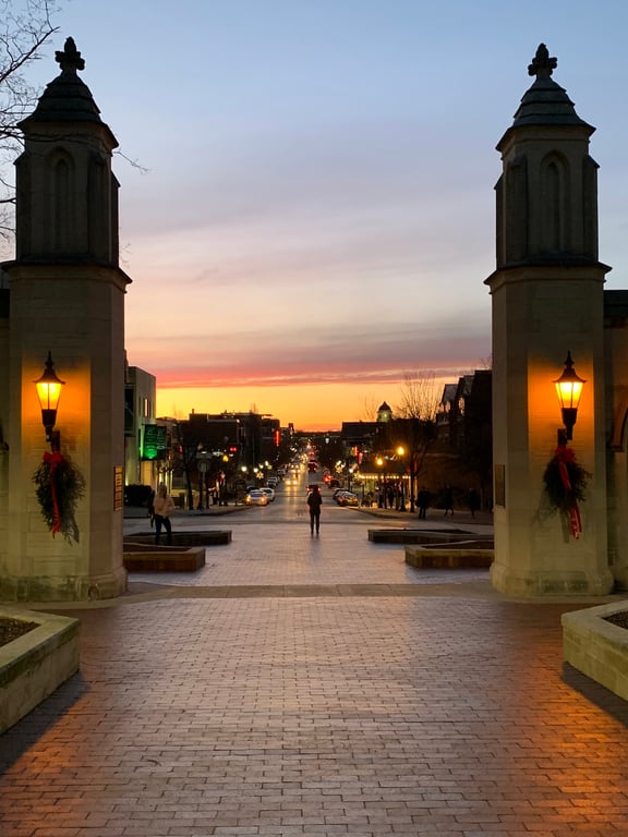 Indiana University Sample Gates