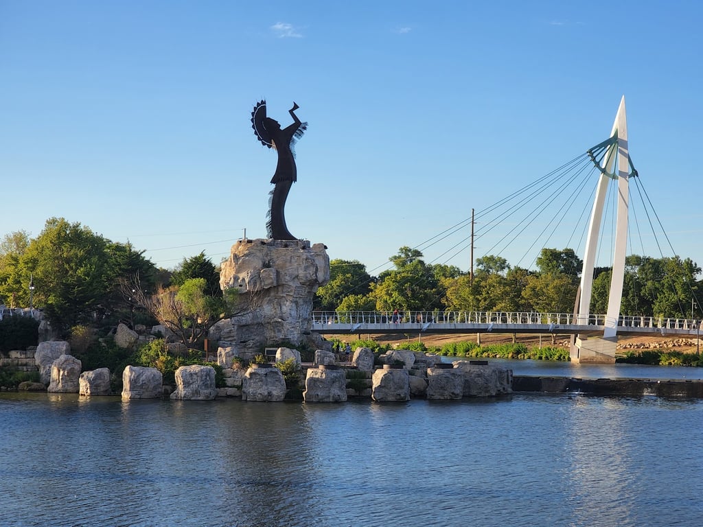 Arkansas River at Keeper Plaza
